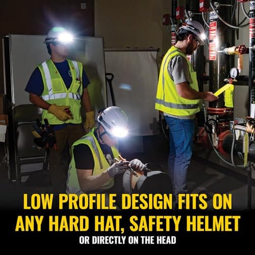 Klein Tools 56308 Rechargeable Headlamp with Strap, 575 Lumens, Wide-Beam LED, All-On or Direct Focus Modes, for Work and Outdoors