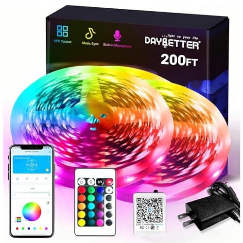 DAYBETTER LED Strip Lights Review: 200ft Smart RGB Strip Tested