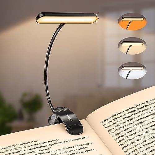 Gritin Book Light Review: 19 LED Rechargeable Clippable Reader