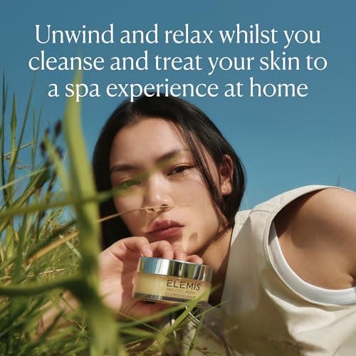 ELEMIS Pro-Collagen Cleansing Balm - 3-in-1 Daily Face Cleanser - Removes Waterproof Makeup - Lavender and Chamomile Oil Blend - 100g