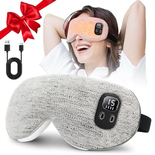 YABORAS Heated Eye Mask Review – Cordless Rechargeable Eye Compress