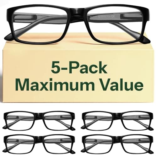 Gaoye Blue Light Reading Glasses Review: 5-Pack Value Pack Tested