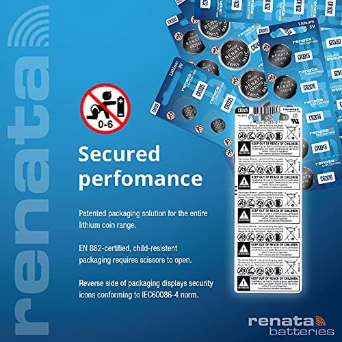 Coin Cell Battery 3V 24.5 x 5.0mm 540mAh (10 pieces)
