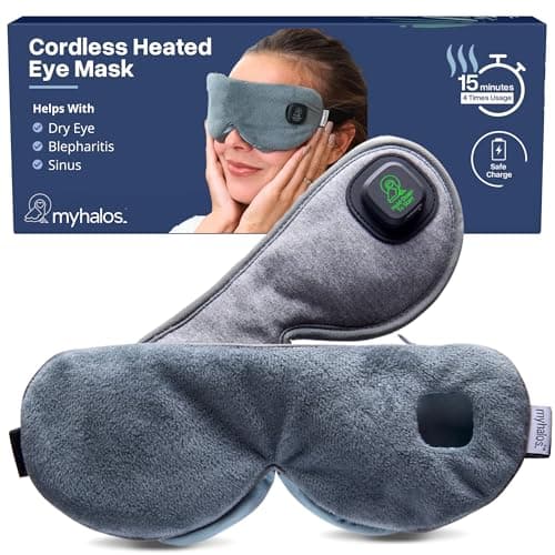 MyHalos Cordless Heated Eye Mask Review: Relief for Dry Eyes?