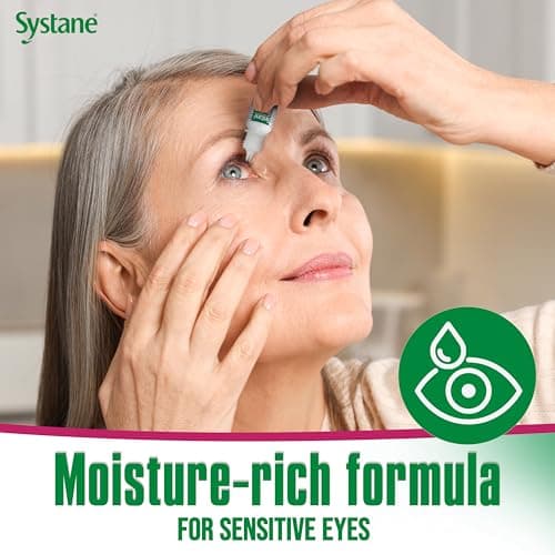 Systane Ultra Lubricant Eye Drops, Artificial Tears for Dry Eye, Twin Pack, 10-mL Each