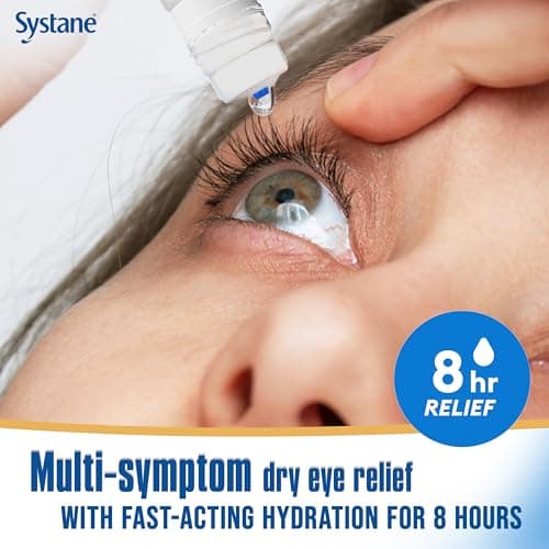Systane Complete Preservative Free Dry Eye Drops, 0.34 Fl Oz, 2 Count, Contains Propylene Glycol 0.6%, Multi-Dose Lubricating Eye Drops For Irritation & Dryness, Hydrating & Soothing