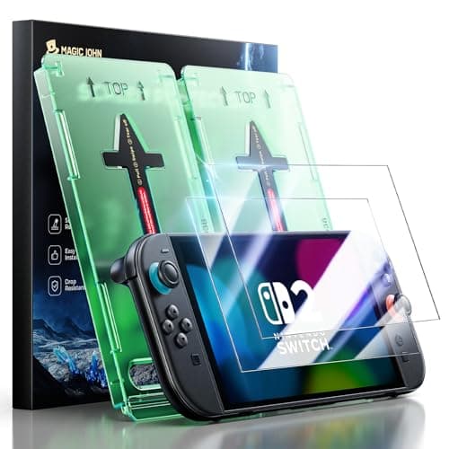 Nintendo Switch 2 Screen Protector Test: MAGIC JOHN Augenschutz Displayfolie Review