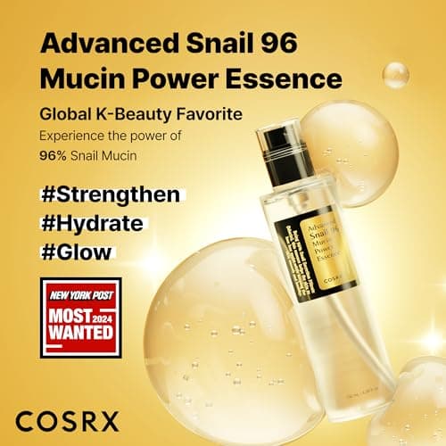 COSRX Snail Mucin Repairing Serum 100ml, Hydrating Serum for Face with Snail Secretion Filtrate for Dull Skin & Fine Lines, Korean Skin Care