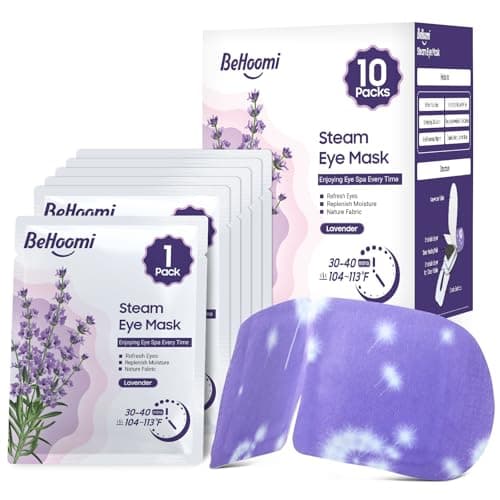BeHoomi Steam Eye Mask Review – 10-Pack Warm Compress Worth It?