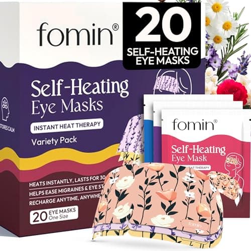 Fomin Steam Eye Mask Review: 20-Pack Warm Compress Worth It?