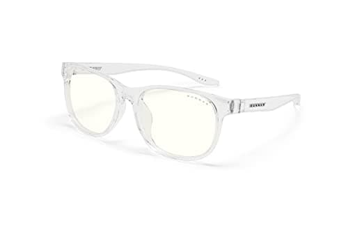 GUNNAR - Blue Light Glasses for Kids (age 12+) - Blocks 35% Blue Light - Rush, Crystal, Clear Tint