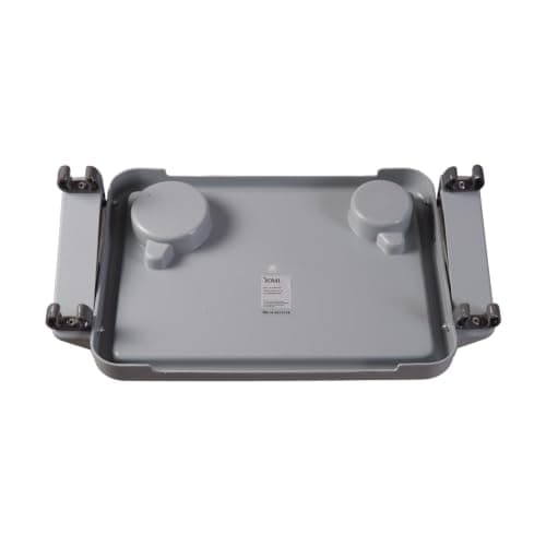 DMI Walker Tray, Rollator Tray, Mobility and Walker Accessory Tray Table Fits Most Standard Walkers, Folding with Two Cup Holders and Tool Free Assembly, 16 x 11.8 inch