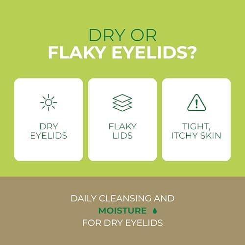 NOVEHA 60PCs Tea Tree & Coconut Oil Eyelid & Lash Wipes - For Demodex, Blepharitis & Itchy Eyes, Individually Wrapped Eyelash Wipes With Aloe Vera, Natural Makeup Remover & Daily Eye Cleanser