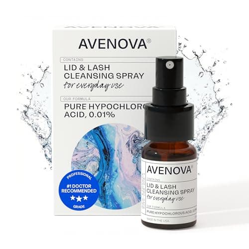 Avenova Eyelid Cleanser Review: Does This Hypochlorous Acid Spray Actually Work?