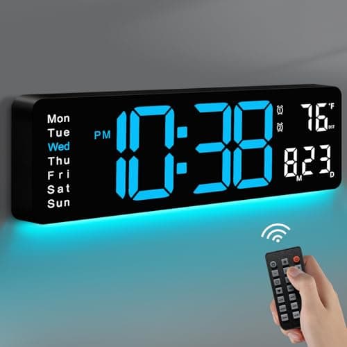 MASHI Digital Wall Clock Review: 16-Inch Display Worth It?