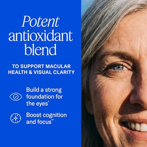 EyePromise Zeaxanthin + Lutein Eye Vitamin - 60 Softgels Capsules Made with Natural Ingredients for Diets Including Gluten Free and Vegetarian - Protect & Enhance Your Eye Health Completely